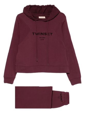 Twin-Set cotton tracksuit - Red