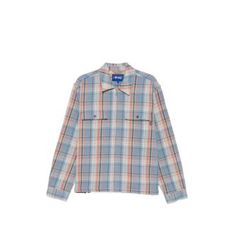 A.W.A.K.E. Rivington Checked Zip Shirt