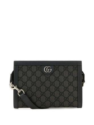Gucci GG-monogram shoulder bag - Black