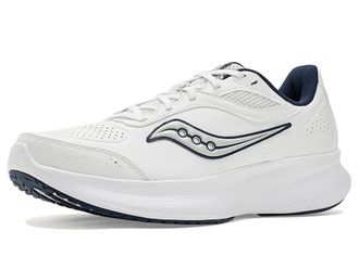 Saucony Integrity Metro Mens Running Shoes White/Navy : 11.5 D - Medium, Leather