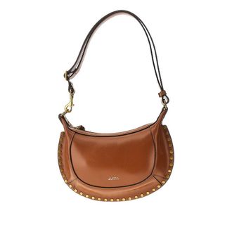 Isabel Marant Leather Oskan Moon bag Woman One Size