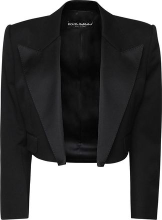 Dolce & Gabbana Structured Cropped Jacket