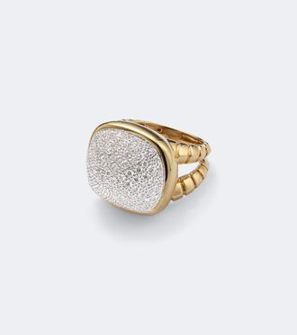 Marina B Anilo Tigella de oro de 18 ct con diamantes