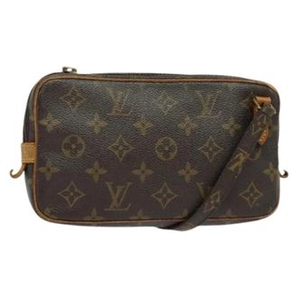 Louis Vuitton Pre-owned Canvas Cross Body Bag - Dames - Pre-owned - Bruin - Maat: ONE Size