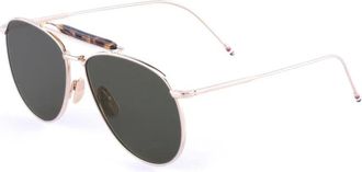 Thom Browne unisex, Accessoires, Geel, Maat: 62 MM