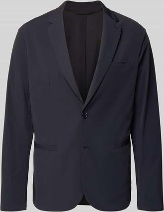 A|X Armani Exchange 2-Knopf-Sakko mit Reverskragen Modell GIACCA in Marine, Größe 38