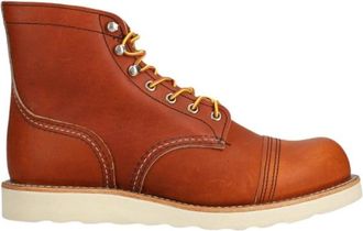 Red Wing Shoes Schoenen > Laarzen > Veterlaarzen - Heren - Veterlaarzen - Bruin - 43 EU - Leer - Schoenen