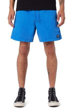 Hudson Racer Stretch Ripstop Drawstring Shorts in Ripstop Blue at Nordstrom Rack, Size Xx-Large