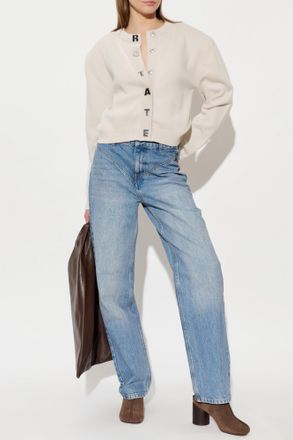 Rotate High-waisted Jeans, Womens, Blue