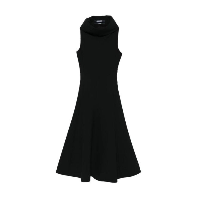 Midi Dresses, female, Black, M, Triangle Dress