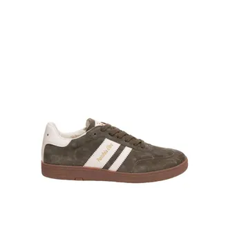 Pantofola D'oro Green Suede Mens Mens Sneaker