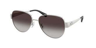 Coach HC7186 CDP37 90018G Womens Sunglasses Silver Size 57