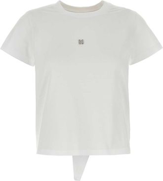 Givenchy White Cotton T Shirt