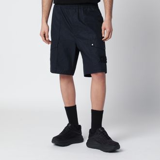 Stone Island Shorts cargo blu in cotone