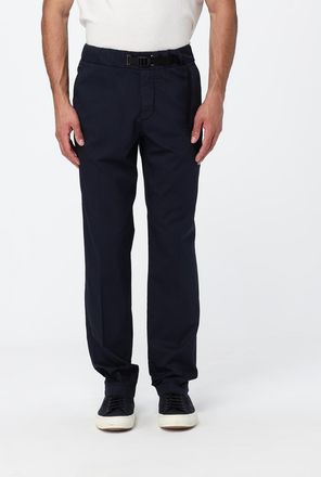 Peuterey Pantaloni in cotone stretch con coulisse in vita e gamba dritta