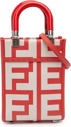 Fendi Borsa shopper Marc Jacobs Sunshine mini in pelle 2010-2025 - Rosso