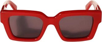 Off-white Virgil Zonnebrillen - unisex - Zonnebrillen - Rood - 50 MM - Accessoires