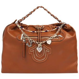 True Religion Vintage Chain Soft Hobo Bag