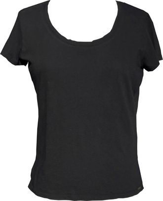 LVHR Womens Nola Crew T-Shirt In Black