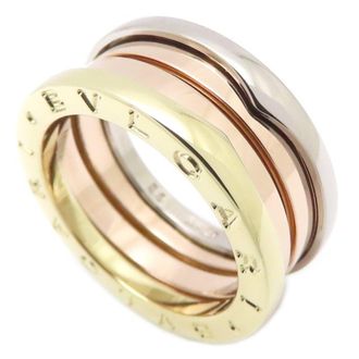 Bulgari Yellow Gold (18K) Pink Gold (18K) White Gold (18K) Band Ring (Pre-Owned)