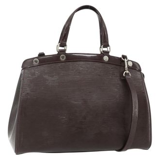 Louis Vuitton Brea Electric Epi Leather Purple Leather Handbag (Pre-Owned)