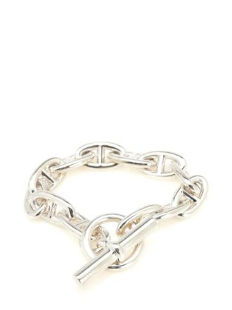 Herm&egrave;s 2015-2025 Large Sterling Silver Chaine dAncre bracelet - women - Silver - One Size