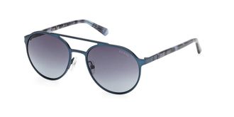 Guess GU00211 91W Mens Sunglasses Blue Size 52