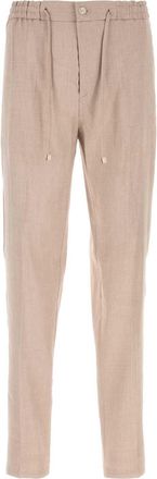 Etro Etro Sand Linen Blend Pant