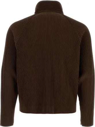 Homme Pliss&eacute; Issey Miyake Tailored Pleats 1 Sweater - Brown