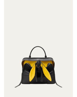 Loewe Amazona 180 Lazy Dog Leather Top-Handle Bag