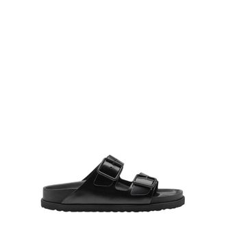 Birkenstock Sliders, female, Black, Size: 9 US Arizona Sandals