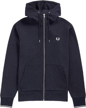 Fred Perry Blue Hoodie Sweatshirt