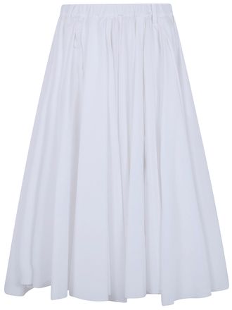 N&deg;21 Canvas Midi Skirt
