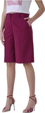 Kocca Casual Shorts, female, Purple, Size: XS Midi Dress with Pockets