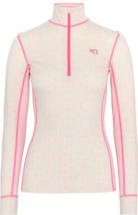 Kari Traa Rose Half-Zip Merinounterw&auml;sche f&uuml;r Damen | wei&szlig;