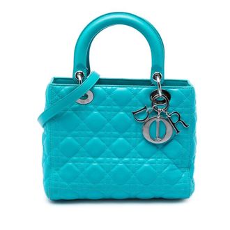 Dior Pre-owned Dior Medium Lambskin Cannage Lady Dior Ladies IMMHOFY6ACN1P50I
