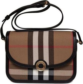 Burberry Line Medium Small Goods Eley Mix House Check - Bags - Mujer - Multicolor - ONE SIZE