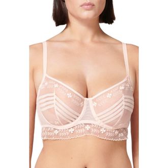 Simone Pérèle Marthe Demi Underwire Bra in Petal Powder at Nordstrom, Size 32C