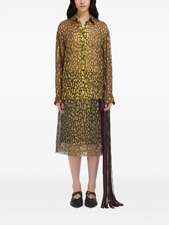 Ferragamo Skirt With Flower Detail