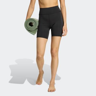 adidas Shorts ADIDAS PERFORMANCE All Me Ess 7IN, Damen, Gr. XL, N-Gr, schwarz (schwarz, schwarz), Obermaterial: 85% Polyester, 15% Elasthan, Hosen Shorts