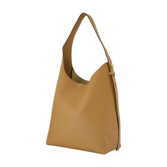 Tory Burch Womens Shoulder Bag Beige Cowhide