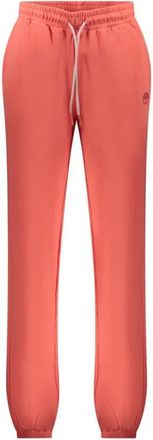 North Sails Katoenen broek met rechte pijpen - Dames - Sweatpants - Roze - XL - Katoen - Broeken