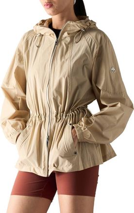 Moose Knuckles Skyline 3Q Hooded Jacket in Oat - 1922 at Nordstrom, Size Medium
