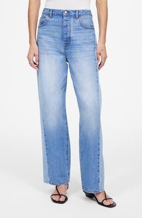 Madewell Pieced Oversize Barrel Leg Jeans in Redlands Wash at Nordstrom Rack, Size 26