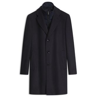 BOSS ONE slim-fit coat in wool and cashmere