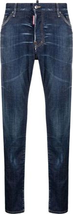 Dsquared2 Cool Guy Jeans - Heren - Slim Fit Jeans - Blauw - S - Katoen - Jeans