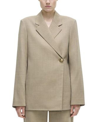 Adam Lippes Harrison Wool-Blend Jacket