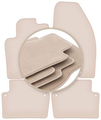 OEM Alfombrillas Premium Beige Para: Volvo S80 I Sed&aacute;n 1998-2006