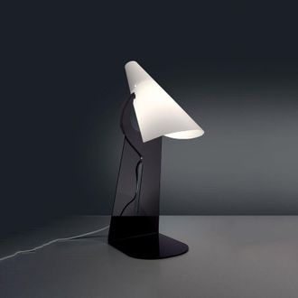 Linea Zero Applique Moderna a 1 Luce Calle In Polilux Fumè Made In Italy