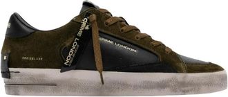 Crime London Skate Black Timber - - Shoes - Uomo - Verde - 41 EU